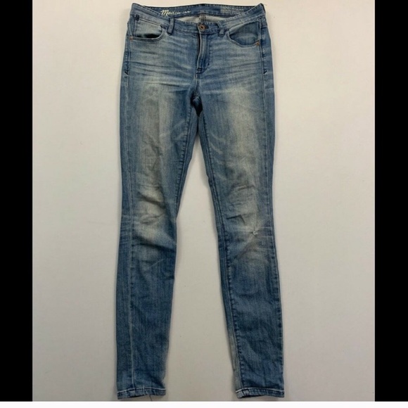 Madewell Denim - Madewell Women's Blue High Riser Skinny Fit Jeans